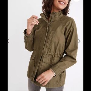 Madewell Northover Army Green Jacket